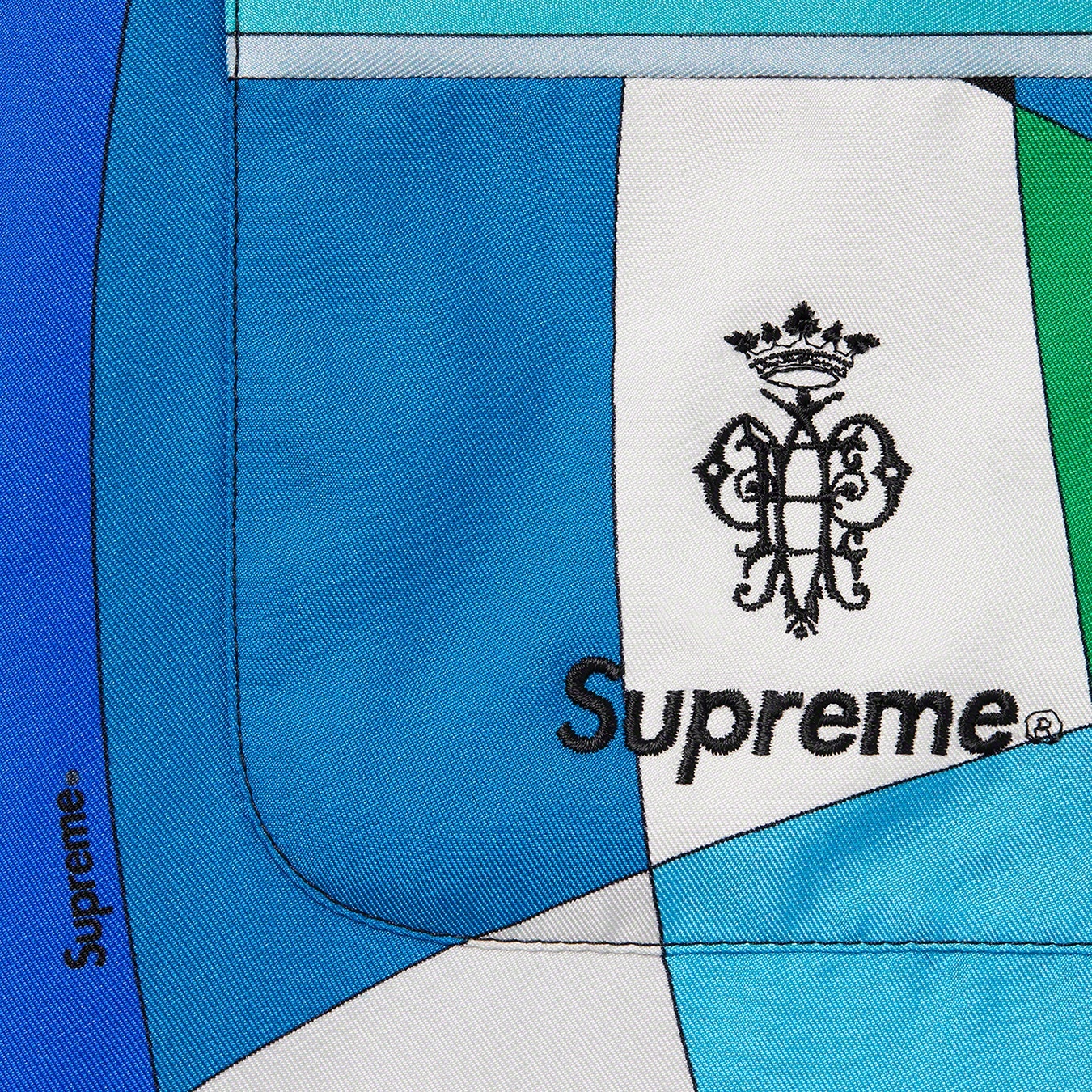 Supreme®/Emilio Pucci® Silk Smoking Jacket view 5